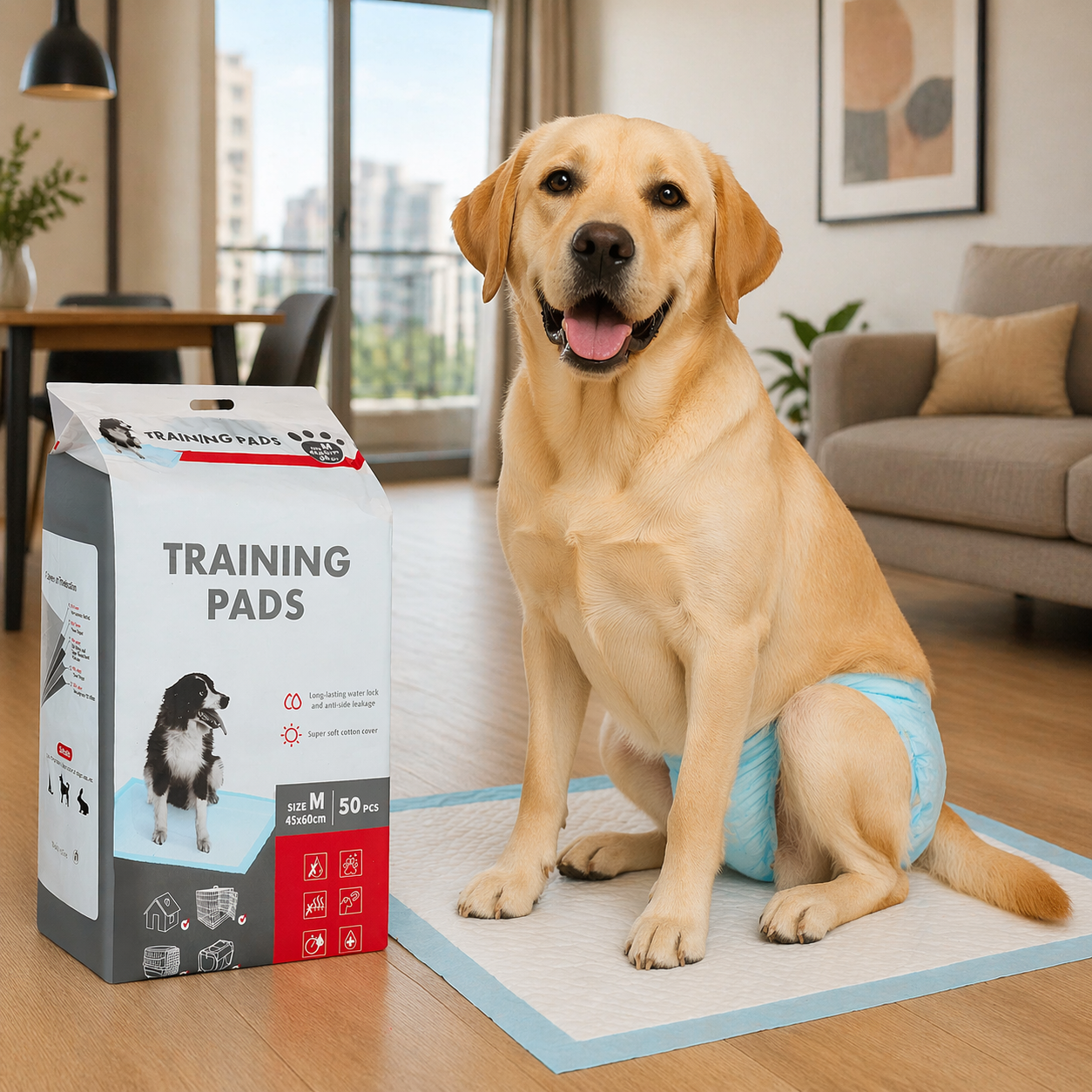 Pads Entrenadores Absorbentes para Perros x40 unidades