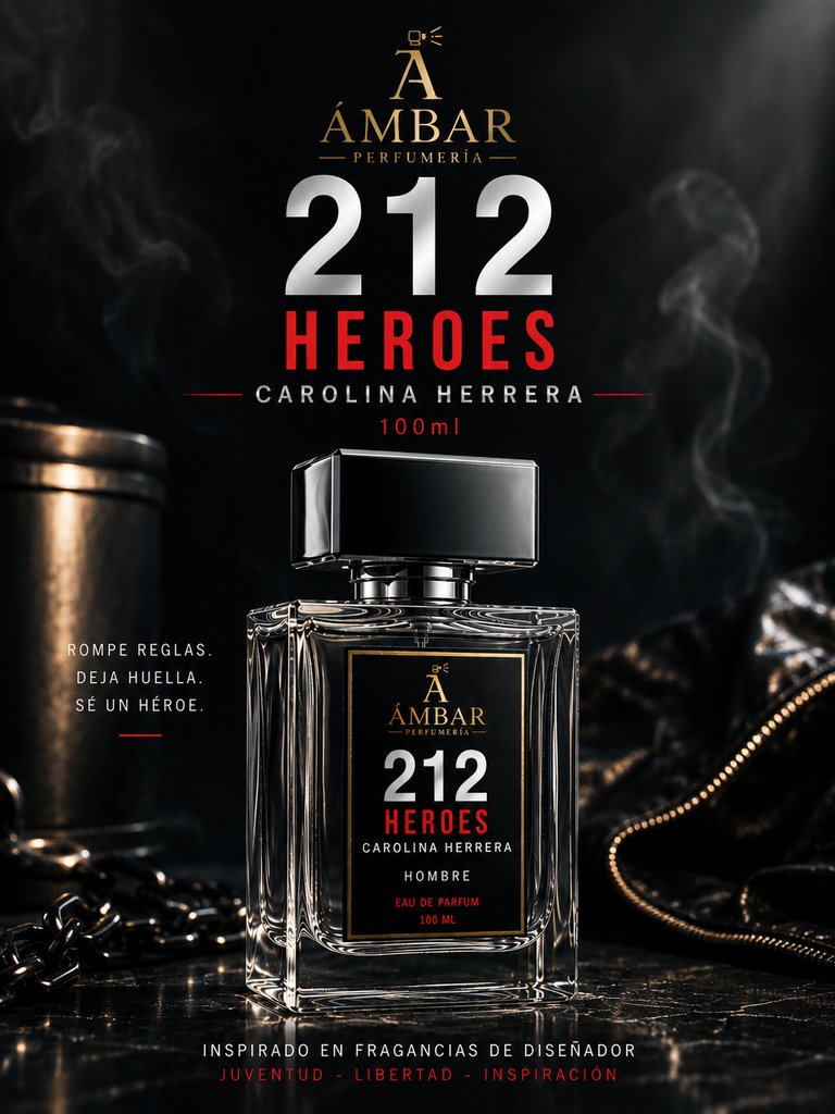 Esencia inspirada en 212 Heroes