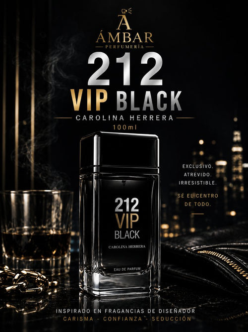 Esencia inspirada en 212 VIP Black