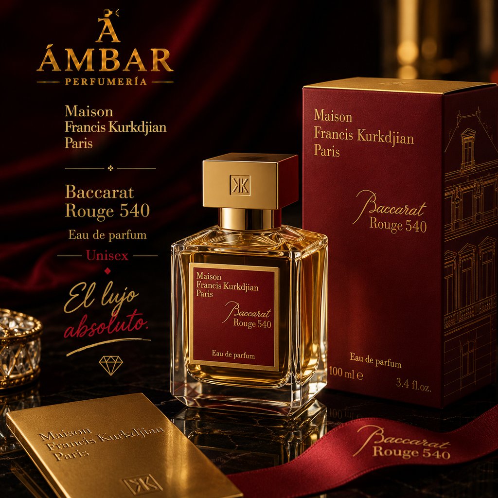Esencia inspirada en Baccarat Rouge 540