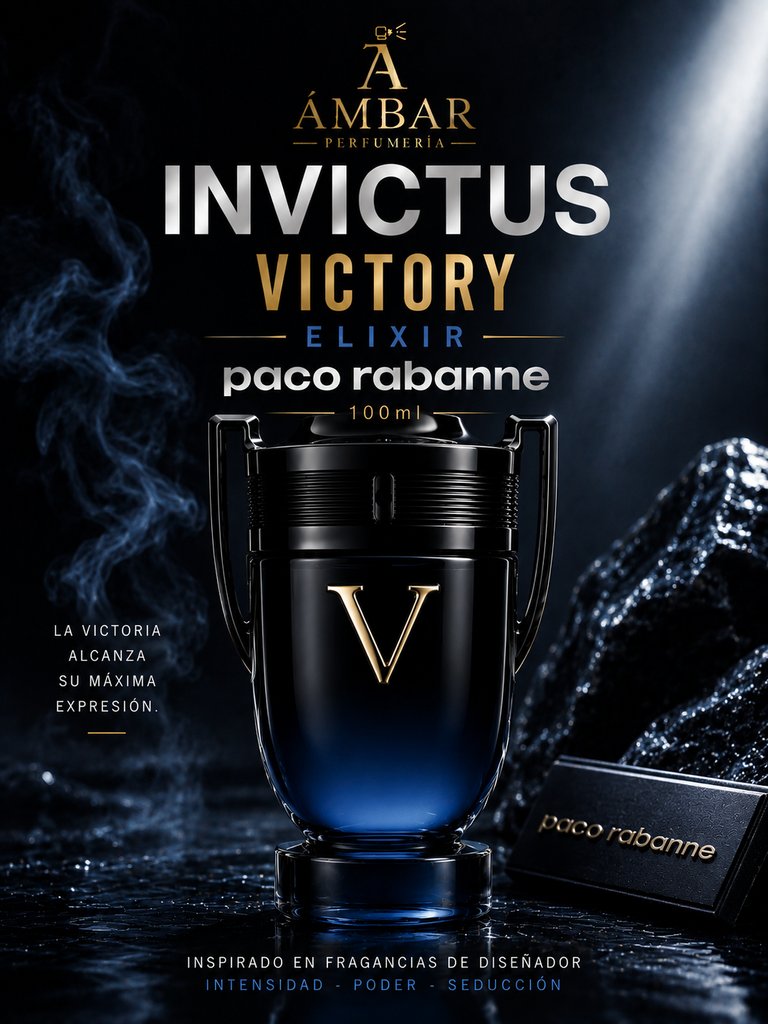 Esencia inspirada en Invictus Victory Elixir