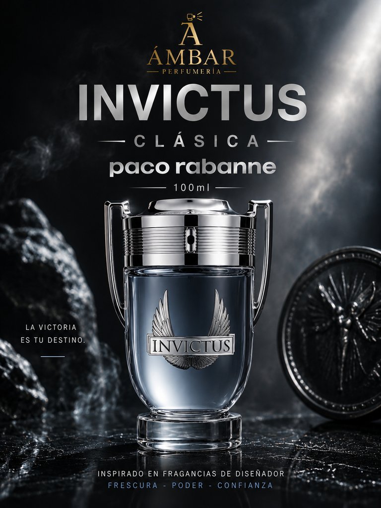 Esencia inspirada en Invictus