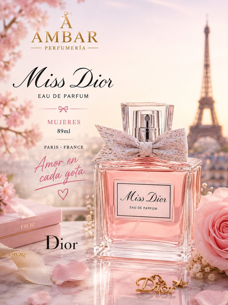 Esencia inspirada en Miss Dior