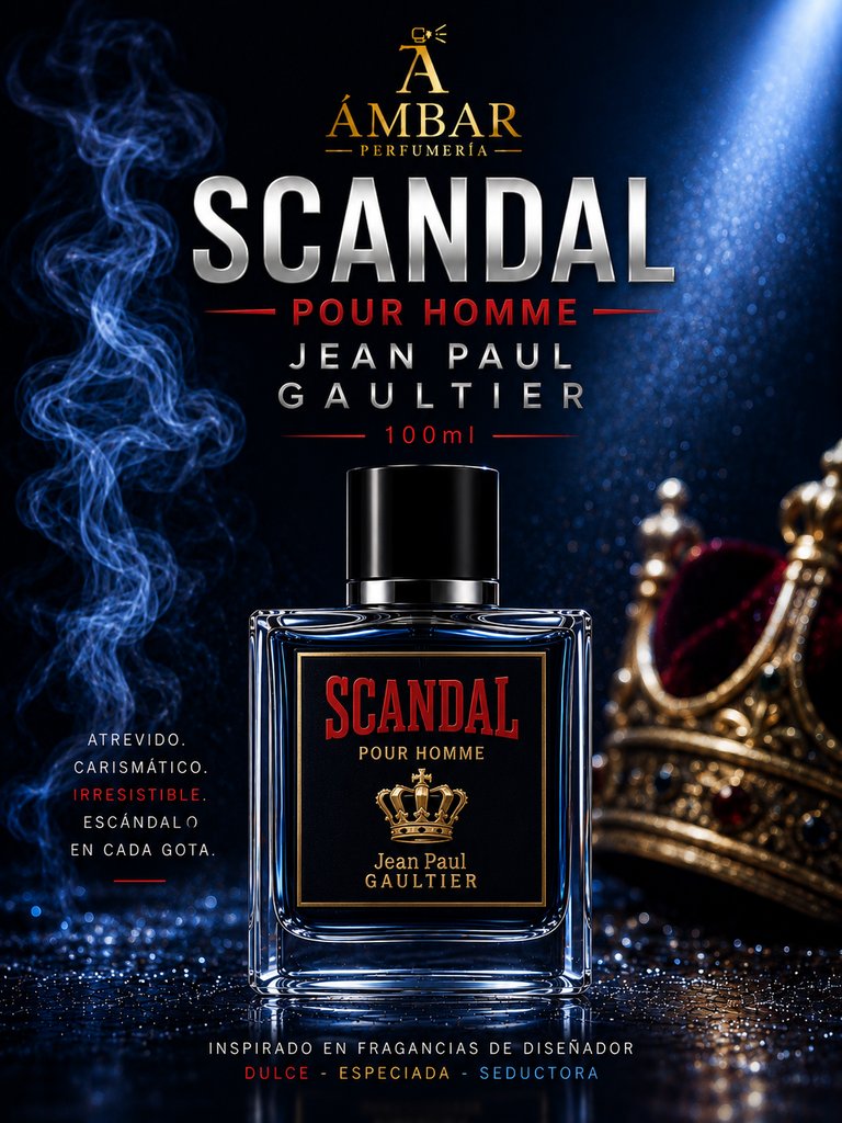 Esencia inspirada en Scandal Pour Homme