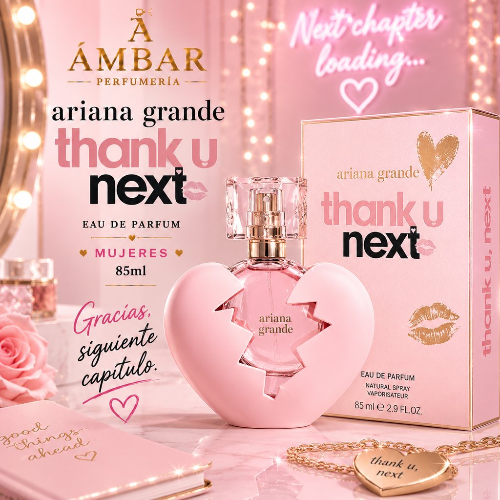 Esencia inspirada en Thank U Next