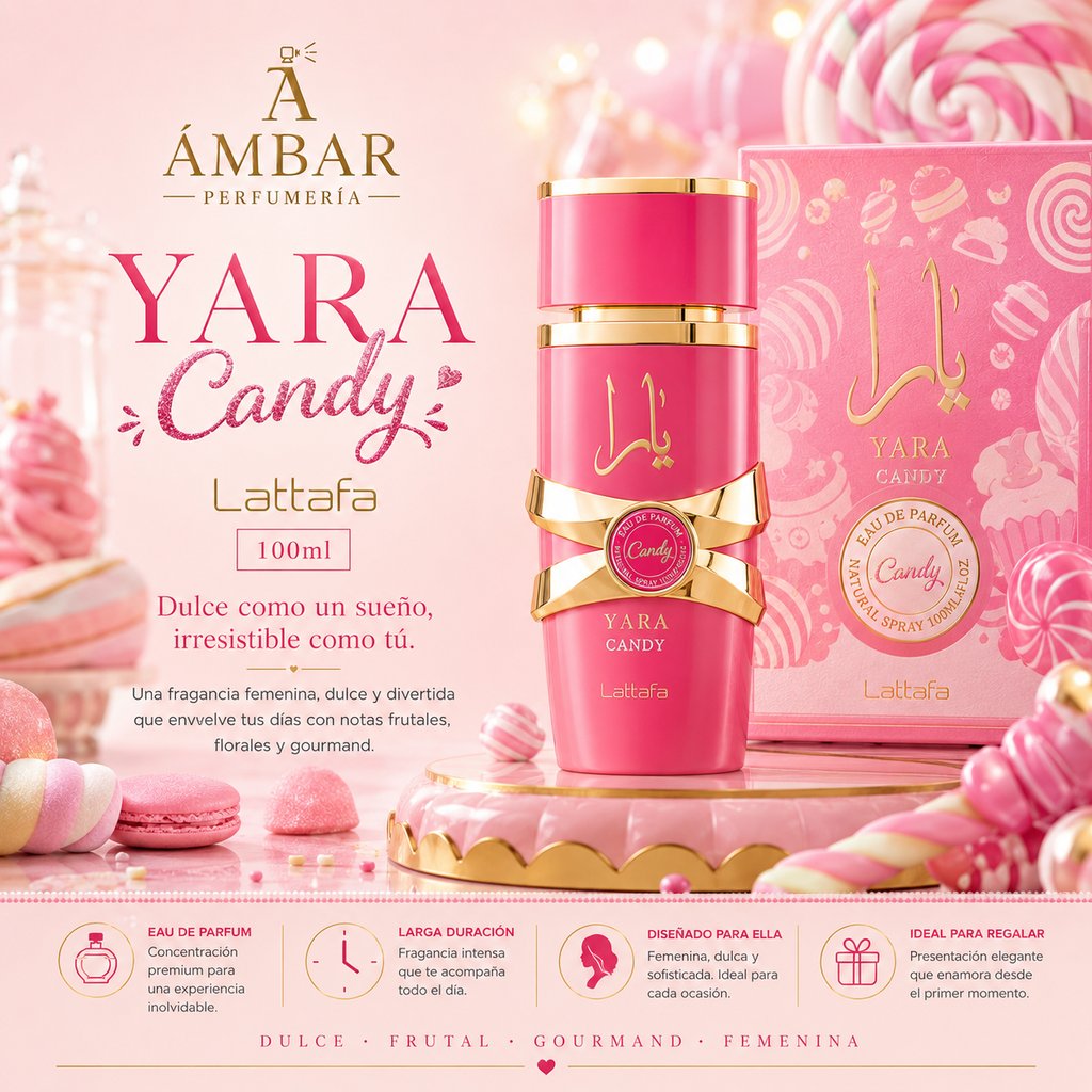 Esencia inspirada en Yara Candy