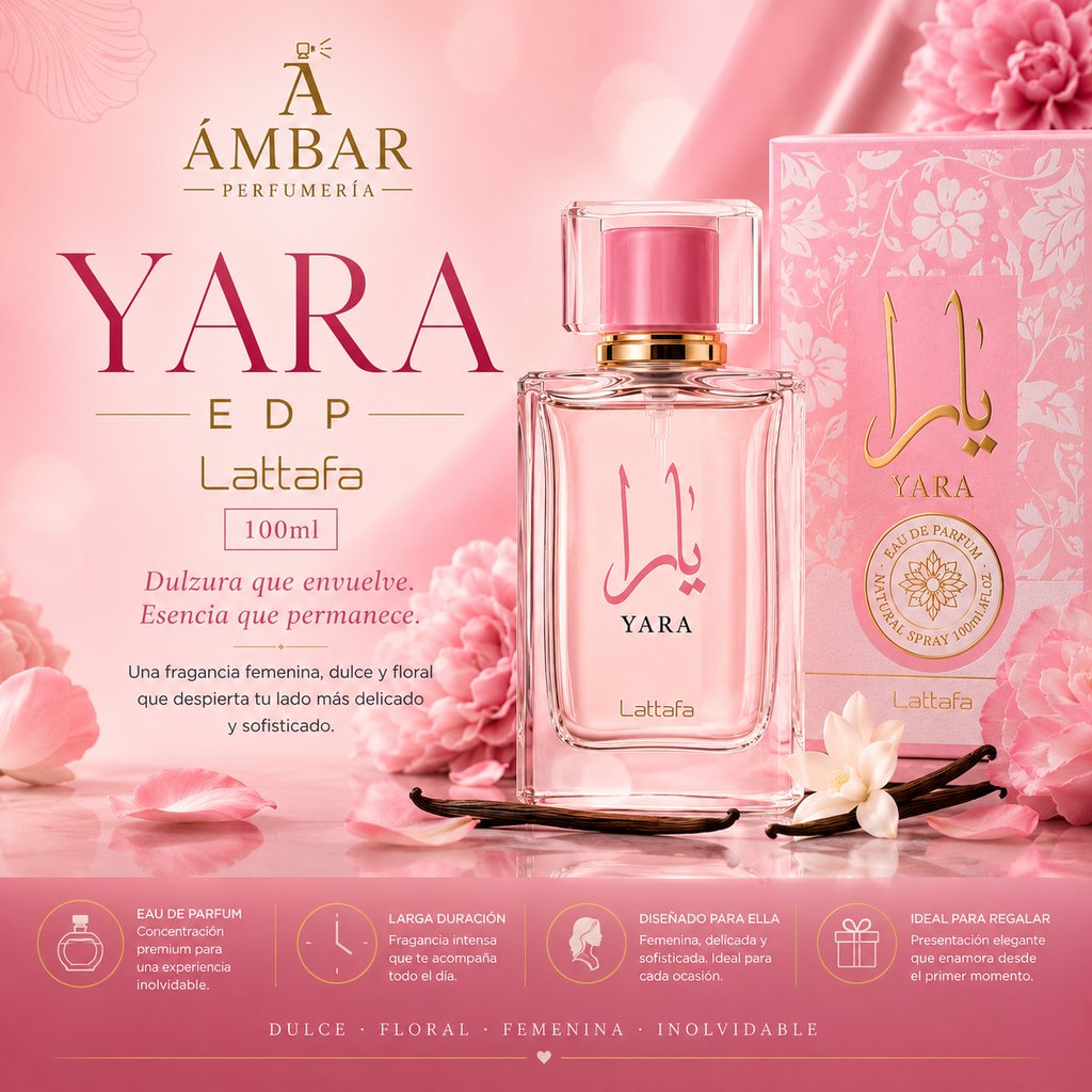 Esencia inspirada en Yara EDP